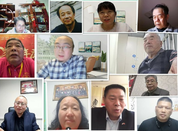 庆祝北欧华人报社成立15周年在腾讯会议厅举行